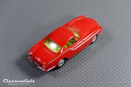 Corgi Toys Volvo P 1800 rare red Number 228 very near mint condition boxed