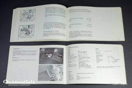 Rover Three Thousand Five P6 3500 V8 Mk I Dutch Nederlands Instruction Instructie boek Book Set Bedieningshandleiding and Het Onderhoud 1969