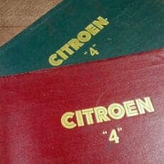 Citroën Front Wheel Drive Twelve and Fifteen Models 1938 - 1950 Repair Manual Part 1 and 2 Traction Avant four cylinder