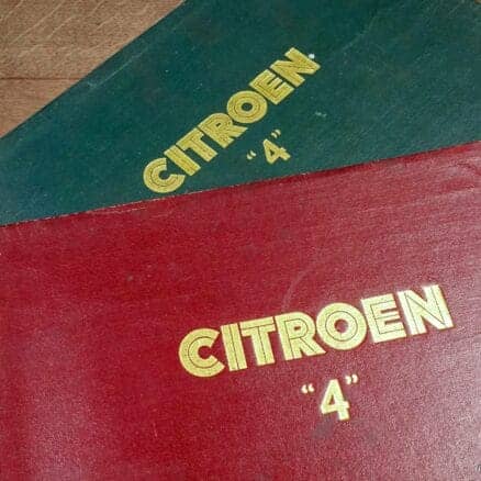 Citroën Front Wheel Drive Twelve and Fifteen Models 1938 - 1950 Repair Manual Part 1 and 2 Traction Avant four cylinder