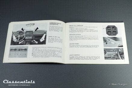 Vintage Original Alfa Romeo Alfetta GT 1600 and GTV 2000 User Manual, 3/1980 - French Language conduite et entretien