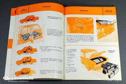 Vintage Original Alfa Romeo Giulia TI User Manual, 10/1966 - German Language