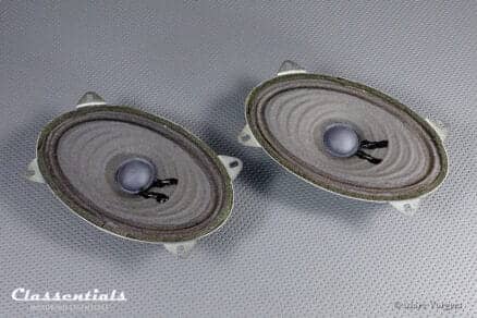 Vintage Original 1970s Blaupunkt LA6544 Auto Speakers, 15 Watt, 4 Ohm - BRAND NEW