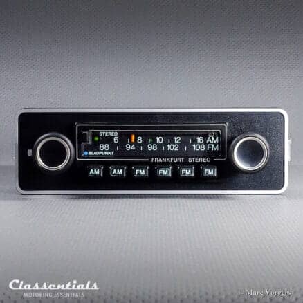 Blaupunkt Frankfurt STEREO US "FCC-Data" 18 Watt 1978 HIGH-END Vintage Original Classic Car Auto Radio for ALL Cars 1975 - 1982, INCLUDING Classentials Deluxe Stereo Bluetooth Module