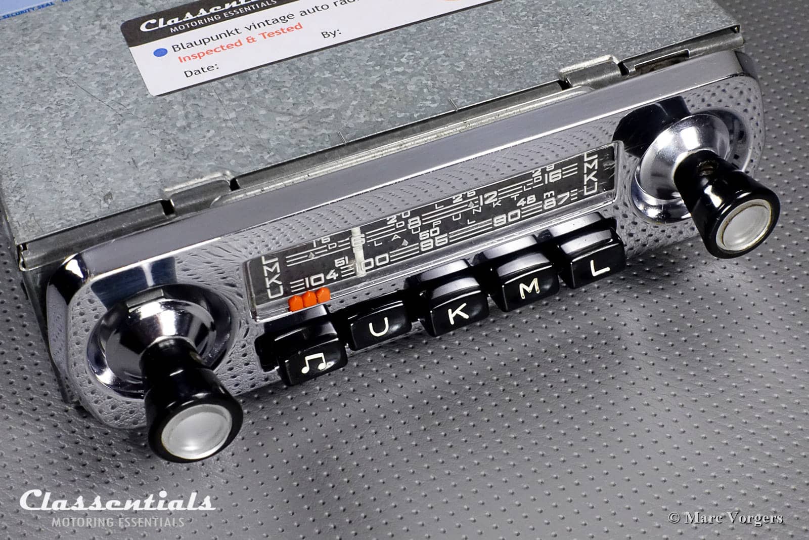 SOLD to the Netherlands: AUTOVOX RB277A Vintage Original 1970s FM Classic  Car Auto Radio for Alfa Romeo, Fiat, Lancia, and Other Italian Cars,  Including Classentials Deluxe Bluetooth module! - Classentials