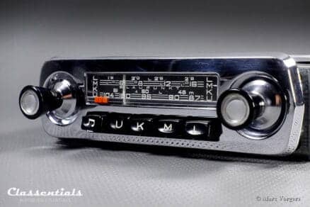 Blaupunkt Essen Y 1967 Vintage Original Auto Radio for Alfa Romeo, Ford, Fiat, Triumph and Other Classic Cars of the Period 1958 - 1968, MP3 and Bluetooth Ready