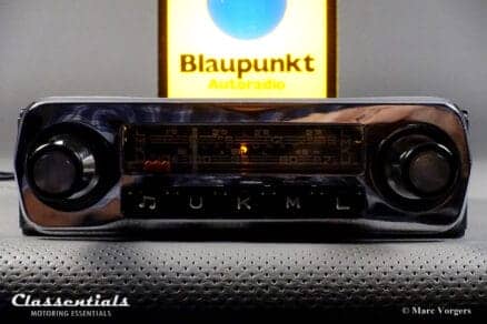 Blaupunkt Essen Y 1967 Vintage Original Auto Radio for Alfa Romeo, Ford, Fiat, Triumph and Other Classic Cars of the Period 1958 - 1968, MP3 and Bluetooth Ready