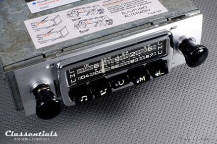 Blaupunkt Essen Y 1967 Vintage Original Auto Radio for VW Volkswagen BUS Split Window 1949 - 1967, MP3 and Bluetooth Ready Classentials