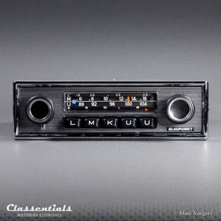 Blaupunkt Frankfurt 1972 High-End Vintage Original Auto Radio for Mercedes-Benz 1968 – 1975 and Other Exclusive Cars of the Period, Including Classentials Deluxe Bluetooth Module