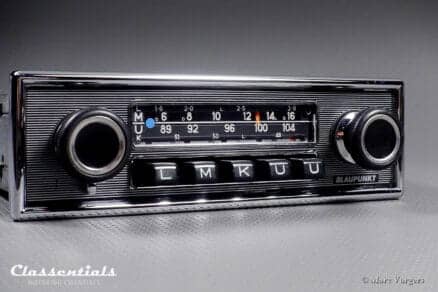 Blaupunkt Frankfurt 1972 High-End Vintage Original Auto Radio for Mercedes-Benz 1968 – 1975 and Other Exclusive Cars of the Period, Including Classentials Deluxe Bluetooth Module