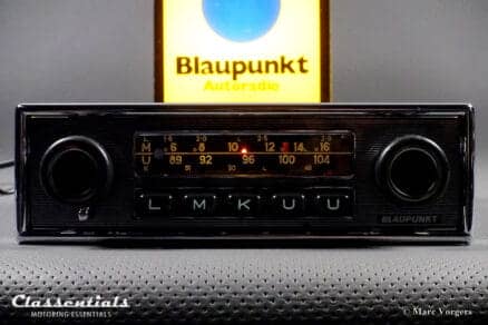 Blaupunkt Frankfurt 1972 High-End Vintage Original Auto Radio for Mercedes-Benz 1968 – 1975 and Other Exclusive Cars of the Period, Including Classentials Deluxe Bluetooth Module