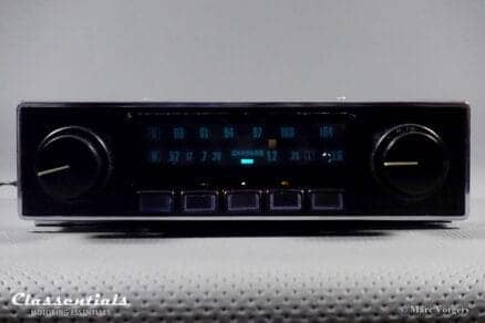 AUTOVOX RB277A Vintage Original 1970s Classic Car Auto Radio for Alfa Romeo, Fiat, Lancia, and Other Italian Cars, Including Classentials Deluxe Bluetooth module!