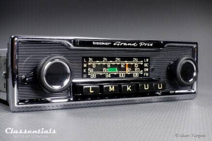 Becker GRAND PRIX 1968 Vintage Original TOP-END 108 Mhz Classic Car Auto Radio, Mercedes-Benz and Other Exclusive Cars 1968 -1978. Including Original Manuals and Classentials Deluxe Bluetooth Module