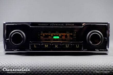 Becker GRAND PRIX 1968 Vintage Original TOP-END 108 Mhz Classic Car Auto Radio, Mercedes-Benz and Other Exclusive Cars 1968 -1978. Including Original Manuals and Classentials Deluxe Bluetooth Module