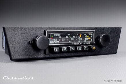 Blaupunkt Frankfurt STEREO Super Arimat 18 Watt 1978 HIGH-END Vintage Original Classic Car Auto Radio for Alfa Romeo Alfetta 2000 and Giulietta 1600, Including Classentials Deluxe Stereo Bluetooth Module