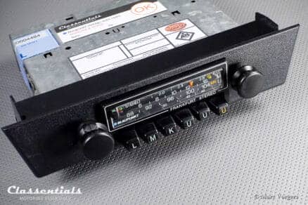 Blaupunkt Frankfurt STEREO Super Arimat 18 Watt 1978 HIGH-END Vintage Original Classic Car Auto Radio for Alfa Romeo Alfetta 2000 and Giulietta 1600, Including Classentials Deluxe Stereo Bluetooth Module