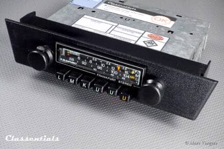 Blaupunkt Frankfurt STEREO Super Arimat 18 Watt 1978 HIGH-END Vintage Original Classic Car Auto Radio for Alfa Romeo Alfetta 2000 and Giulietta 1600, Including Classentials Deluxe Stereo Bluetooth Module