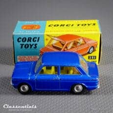 1960s Corgi Toys Hillman Imp #251 Blue Metallic Near MINT collectors item