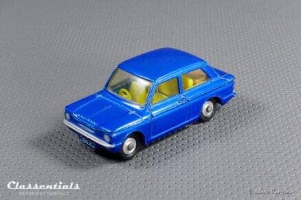 1960s Corgi Toys Hillman Imp #251 Blue Metallic Near MINT collectors item