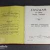RARE Vintage Original 1960s Jaguar 3.4 Litre MK 2 Model Operating, Maintenance, and Service Handbook - With Cover and Maintenance Chart!