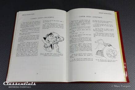 RARE Vintage Original 1960s Jaguar 3.4 Litre MK 2 Model Operating, Maintenance, and Service Handbook - With Cover and Maintenance Chart!