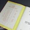 RARE Vintage Original 1960s Jaguar 3.4 Litre MK 2 Model Operating, Maintenance, and Service Handbook - With Cover and Maintenance Chart!