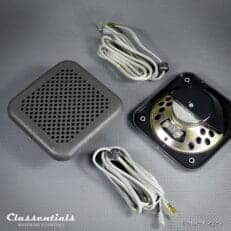 Vintage Original 1970s VOXSON Stereo Auto Speakers, 15 Watt, 4 Ohm - BRAND NEW