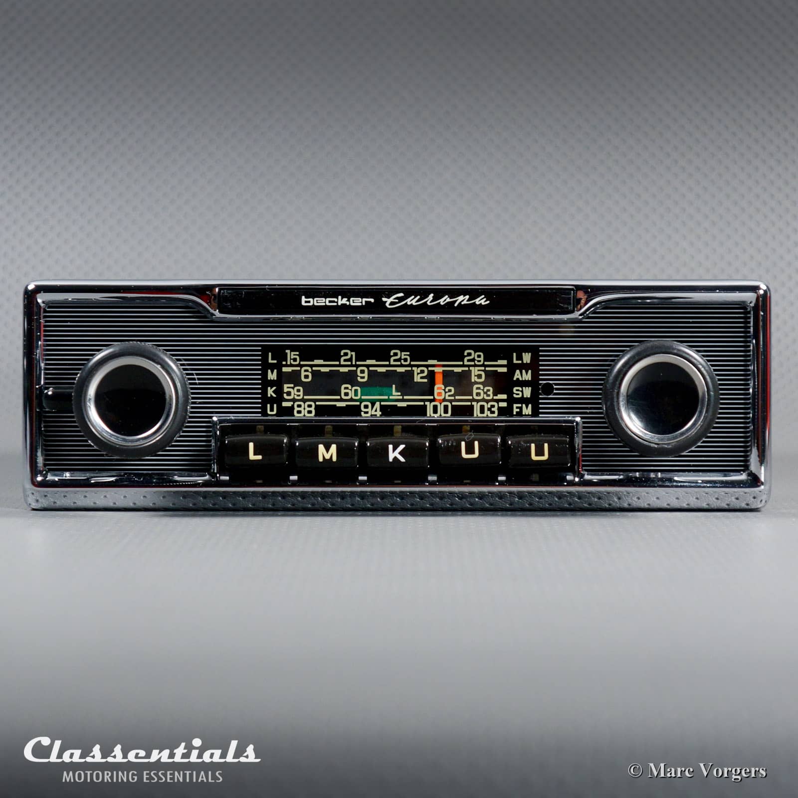 Dubbelzinnigheid Soeverein Pygmalion SOLD to Belgium: BECKER EUROPA LMKU 1970s Vintage Original High-End Classic  Car Auto Radio, Mercedes-Benz and Other Exclusive Cars 1968 -1978 Including  Classentials Deluxe Bluetooth Module! - Classentials