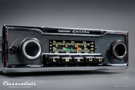 SOLD to Belgium: BECKER EUROPA LMKU 1970s Vintage Original High-End Classic Car Auto Radio, Mercedes-Benz and Other Exclusive Cars 1968 -1978 Including Classentials Deluxe Bluetooth Module! - Image 2