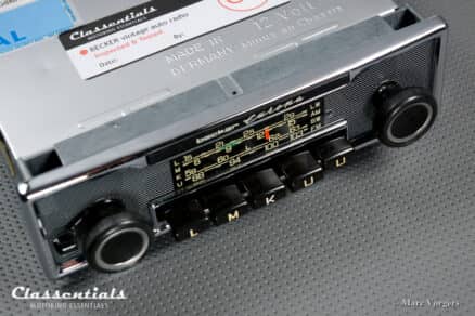 SOLD to Belgium: BECKER EUROPA LMKU 1970s Vintage Original High-End Classic Car Auto Radio, Mercedes-Benz and Other Exclusive Cars 1968 -1978 Including Classentials Deluxe Bluetooth Module! - Image 3