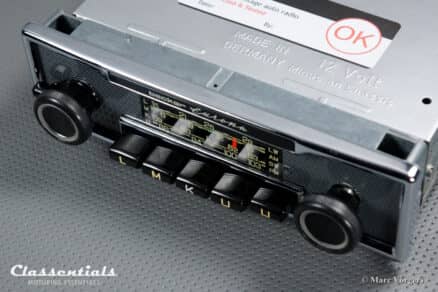 SOLD to Belgium: BECKER EUROPA LMKU 1970s Vintage Original High-End Classic Car Auto Radio, Mercedes-Benz and Other Exclusive Cars 1968 -1978 Including Classentials Deluxe Bluetooth Module! - Image 5