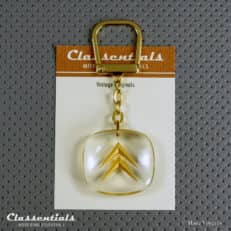 Vintage Original 1950s - 1960s Bourbon Citroën Keyring - DS / SM - in Brand New MINT Condition!