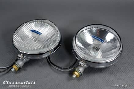 SOLD to Portugal: CARELLO PF140 / PA140 Vintage Original Fog / Spot Lamp 'Continental Set' with Covers, Alfa Romeo, Fiat, Lancia and Others - NEW IN BOX! - Image 3