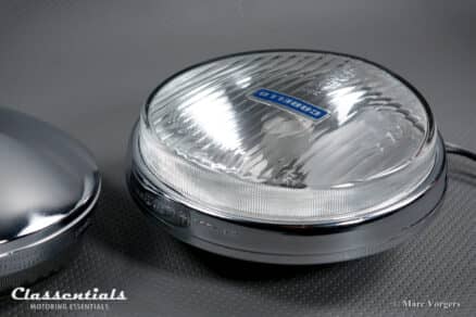 SOLD to Portugal: CARELLO PF140 / PA140 Vintage Original Fog / Spot Lamp 'Continental Set' with Covers, Alfa Romeo, Fiat, Lancia and Others - NEW IN BOX! - Image 6