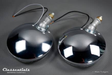 SOLD to Portugal: CARELLO PF140 / PA140 Vintage Original Fog / Spot Lamp 'Continental Set' with Covers, Alfa Romeo, Fiat, Lancia and Others - NEW IN BOX! - Image 7