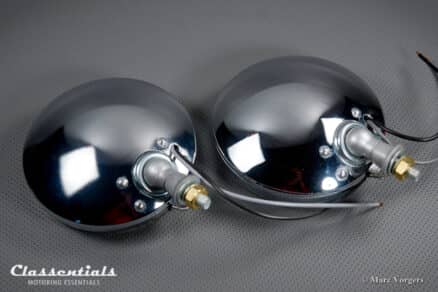 SOLD to Portugal: CARELLO PF140 / PA140 Vintage Original Fog / Spot Lamp 'Continental Set' with Covers, Alfa Romeo, Fiat, Lancia and Others - NEW IN BOX! - Image 8