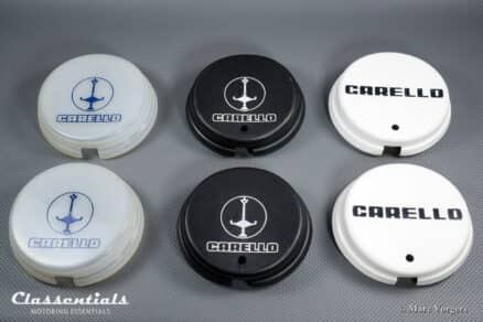 SOLD to Portugal: CARELLO PF140 / PA140 Vintage Original Fog / Spot Lamp 'Continental Set' with Covers, Alfa Romeo, Fiat, Lancia and Others - NEW IN BOX! - Image 13
