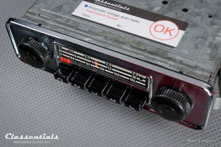 SOLD to Belgium: BLAUPUNKT EMDEN B, 1972 Vintage Original Classic Car Auto Radio for VW BEETLE With Metal Dashboard 1968 – 1973, Including Classentials Deluxe Bluetooth Module! - Image 5