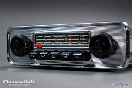 SOLD to Belgium: BLAUPUNKT EMDEN B, 1972 Vintage Original Classic Car Auto Radio for VW BEETLE With Metal Dashboard 1968 – 1973, Including Classentials Deluxe Bluetooth Module! - Image 6