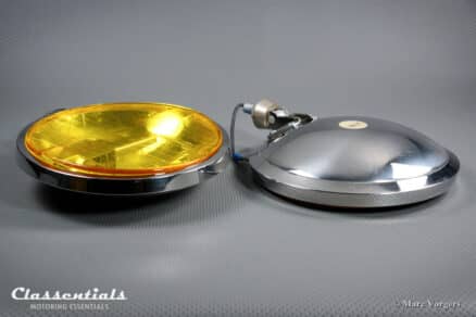 SOLD to the United States: CIBIÉ 45 IODE 7-Inch Vintage Original Early 1970s Stainless-Steel Amber / Yellow Long-Range Spot- Driving- Rally- Lamps Including Original Covers - New Old Stock! - Image 7