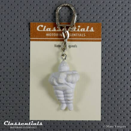Vintage Original 1950s - 1960s MICHELIN Bibendum Keyring for Classic Cars