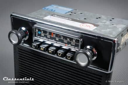 SOLD to the United States: Blaupunkt Frankfurt 1972 Vintage Original High-End Classic Car Auto Radio for BMW 02-Series E10 Sedan / Touring / Ti / Tii / Baur Models 1966 - 1974 with Console Front, Speaker AND Classentials Deluxe Bluetooth Module! - Image 5