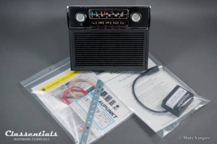SOLD to the United States: Blaupunkt Frankfurt 1972 Vintage Original High-End Classic Car Auto Radio for BMW 02-Series E10 Sedan / Touring / Ti / Tii / Baur Models 1966 - 1974 with Console Front, Speaker AND Classentials Deluxe Bluetooth Module! - Image 11