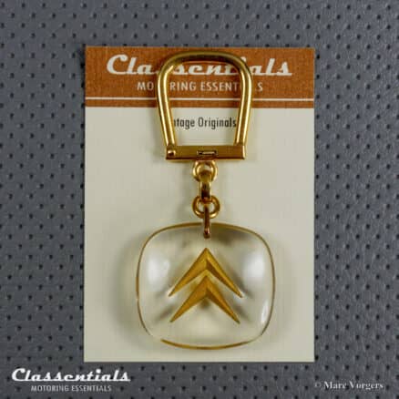 Vintage Original 1950s - 1960s Bourbon Citroën Keyring - DS / SM - in Brand New MINT Condition!