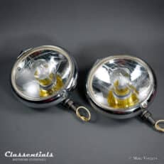 SOLD to Japan: S.E.V. MARCHAL 'Fantastic' 662 / 762 Vintage Original 1960s Long-Range Spot- / Driving Lamp Set 170mm, Halogen H1, For Alfa Romeo, Aston Martin, Delage, Ferrari, Facel Vega and Others - VERY GOOD!