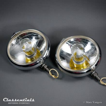 SOLD to Japan: S.E.V. MARCHAL 'Fantastic' 662 / 762 Vintage Original 1960s Long-Range Spot- / Driving Lamp Set 170mm, Halogen H1, For Alfa Romeo, Aston Martin, Delage, Ferrari, Facel Vega and Others - VERY GOOD!