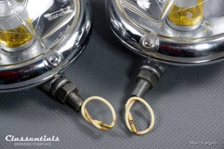 SOLD to Japan: S.E.V. MARCHAL 'Fantastic' 662 / 762 Vintage Original 1960s Long-Range Spot- / Driving Lamp Set 170mm, Halogen H1, For Alfa Romeo, Aston Martin, Delage, Ferrari, Facel Vega and Others - VERY GOOD! - Image 5