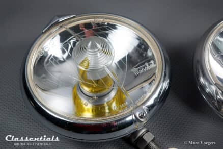 SOLD to Japan: S.E.V. MARCHAL 'Fantastic' 662 / 762 Vintage Original 1960s Long-Range Spot- / Driving Lamp Set 170mm, Halogen H1, For Alfa Romeo, Aston Martin, Delage, Ferrari, Facel Vega and Others - VERY GOOD! - Image 7