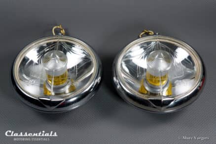 SOLD to Japan: S.E.V. MARCHAL 'Fantastic' 662 / 762 Vintage Original 1960s Long-Range Spot- / Driving Lamp Set 170mm, Halogen H1, For Alfa Romeo, Aston Martin, Delage, Ferrari, Facel Vega and Others - VERY GOOD! - Image 8