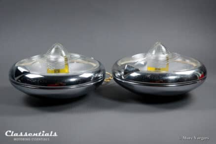 SOLD to Japan: S.E.V. MARCHAL 'Fantastic' 662 / 762 Vintage Original 1960s Long-Range Spot- / Driving Lamp Set 170mm, Halogen H1, For Alfa Romeo, Aston Martin, Delage, Ferrari, Facel Vega and Others - VERY GOOD! - Image 9
